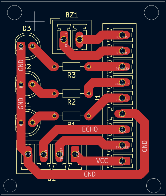 sistema aparcamiento asistido prototipo